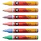 Molotow One4All Acrylic Markers - Set of 6, Pastel Classic Colors, 4 mm
